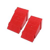 High-Strength Threshold Ramp, 12cm Plastic Non-Slip Triangular Pad, Skateboard Wheelchair Ramp Community Villa Entrance Service Mat (Size: 12 20 12cm)