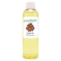 GreenHealth Castor – 4 fl oz (118 ml) Plastic Bottle w/Cap – 100% Pure Carrier Oil