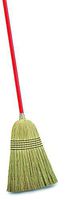Libman Commercial 502 Janitor Corn Broom (Pack of 6),Corn/Red