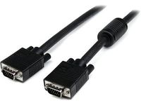 StarTech MXT101MMHQ10 Coax High Resolution VGA Monitor Cable - VGA cable - HD-15 (M) - HD-15 (M) - 10 ft - molded - black - for P/N: RKCONS2001GB, ST122LEU, RACKCONV1901, RACKCONS2001, USB2VGADVI, SV431DDVDUA, SV231DDVDUA, VS410RVGAA