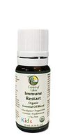 Immune Restart Adults & Kids, Organic Essential Oil Blend for Immune Support, Antibacterial, Antiviral, 100% Pure Therapeutic Grade, Non-GMO Eucalyptus, Peppermint, Tea Tree, Lemon, Frankincense