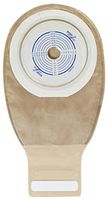 ConvaTec 416976 Esteem 12" Drainable Pouch, 1 Sided Comfort Panel, Cut to Fit Modified Durahesive Plus Skin Barrier, Tail Closure, Filter, Transparent, 3/4" to 2-1/2" Stoma, Pack of 10