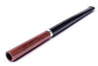 5" Cigarette Holder, Metal Cooling Filter Inside, Choice of Regular, Slim or Extra Slim Size, Great for Roll Ups (Regular, Mahogany)
