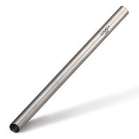 Lixada Titanium Drinking Straws 17g Super Light for Outdoor Home Drinking Tube
