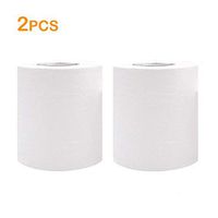 Bonwuno Toilet Paper, 2PCS Sanitary Roll Paper Household Hygienic Paper Towel Biodegradable Roll Paper Baby Tissue Universal Paper