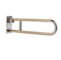 Stainless Steel Armrest, Non-Slip Disability Old Man Barrier-Free The Handle (61.2 cm) is Foldable