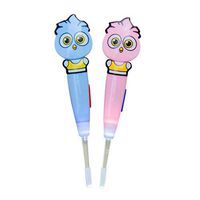 Yiitay 1Pcs LED Light Ear Spoon Ear Wax Remover Tool Baby Kids Safe Ear Pick Spoon Earwax Remover Tweezer Ear Spoon Cleaning, Color Random