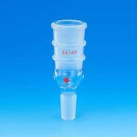 ACE GLASS 5005-30 Series Enlarging Connecting Adapter, 34/45 Outer Top, 29/42 Inner Bottom