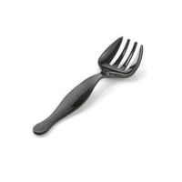Fineline Settings Platter Pleasers Serving Fork, 8.5-Inch, Black