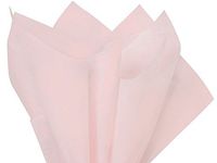 Blush Light Pink Tissue Paper 15" X 20" - 96 Sheet Pack preimum HIGH Quality Tissue PAPERA1 Bakery Supplies Made in USA