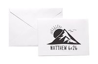 Do Not Worry Matthew 6:26 Christian Stationery Note Card Set