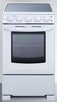 Summit REX2051WRT 20 Inch Electric Freestanding Range in White