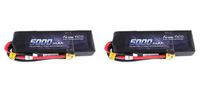 2 Pack Gens ace 5000mAh 11.1V 3S 50C LiPo Battery XT60 TRAXXAS REVO Summit
