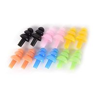 Noise Cancelling Earplugs Reusable Water Proof for Sleeping, Working, Traveling or Other Sound Proof Occations, 10 Pair with Case Each Pair, Yellow