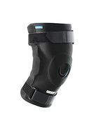 Ossur Formfit Hinged Knee Sleeve (Non-ROM) - Open Patella Stabilizer for Meniscus ACL, PCL, MCL, LCL Ligament Relief Support (Small)