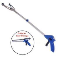 PrimeTrendz 31" Folding Pick up & Reaching Tool w/Locking Handle - Foldable Grabber Reaching Tool