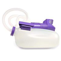 Urinal MAZHONGWU Women's Large Capacity Silicone Interface Fit Skin Leakproof with Cover Anti-Odor Detachable Catheter Convenient Cleaning