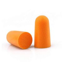 Adif-3 Ear Plugs for Sleeping Block Out Snoring, Premium Thermo Foam Noise Reduction and Cancelling Earplugs for Shooting Range Sleep Loud Events Construction Work Study-Orange