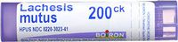 Boiron, Lachesis Mutus 200ck, 80 Pellets