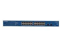NETGEAR ProSafe GS724Tv4 - switch - 24 ports - managed - desktop, rack-mountable