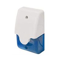 Seco-Larm SL-1312-SA/B Mini Strobe Siren, Blue Lens, Synchronized Piezo Siren and LED, Mounts in Single Gang Box or Surface Mount, High Impact Plastic Casing, Weatherproof