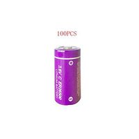 ER26500 C Size 3.6V 9000mAh High Energy Lithium Battery,100 Packs