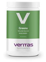 Veritas Labs Greens Powder 30 Servings (Mixed Berry) - Premium Greens Superfood Supplement with Kale, Wheatgrass, Spinach, Alfalfa, Broccoli and More
