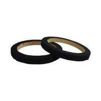 Nippon 8" Wood Speaker Ring with Black Carpet Sold in Pairs