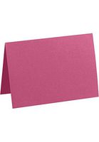 A1 Folded Notecards (3 1/2 x 4 7/8) - Magenta Pink (1000 Qty.)