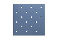 Orfit Colors NS (Non-Stick) - 18" X 24" X 1/8", Mini Perforated, Atomic Blue, Metallic - 1 Each / Each - 24-5777-1
