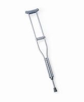 Medline Push-Button Aluminum Crutches, Youth