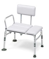Graham-Field Lumex Padded Tub Transfer Bench & Shower Chair 2-in-1, 7955KD-1