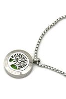 "Blooming" Tree of Life Essential Oil Diffuser Bracelet- Stainless Steel- 20mm