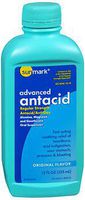 Sunmark Advanced Antacid Liquid Regular Strength Original Flavor - 12 oz, Pack of 6