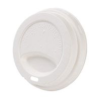 Naturally Chic Disposable Coffee Cup Dome Lids | Bagasse Biodegradable Lids for to Go Travel Tea and Coffee Cups - Eco Friendly and Compostable - 3.5” (1000 Pieces)