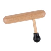 Wood Body Foot Reflexology Acupuncture Massager Neck Shoulder Massage Stick