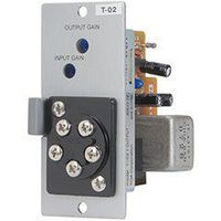 TOA T-02S Unbal. Line Input Module for Music On Hold w/Screw