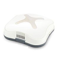 Floor Dust Cleaner Robot, Automatic USB Rechargeable Household Floor Sweeping Machine (Gold)