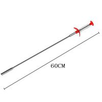 2 Pack Flexible Pipe Hair Dredges，Hair Drain Clog Remover Drain Relief Auger Cleaning Tool