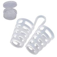 4PCS Anti-Snoring Nose, Mini Nasal Dilator to Prevent Snoring Equipment, Nose Vents - Food Grade Pe Transparent Soft Gel
