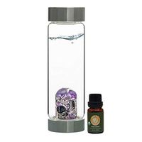 VitaJuwel Gem Water Bottle ViA - Guardian w/Free Wellness Essential Oil Blend | Neutralize Negative!