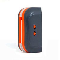 Glass Cleaner Double Layer Hollow Double-sided Rubbing Household High Building Wipe The Window Cleaning Tools (Color : Gray)