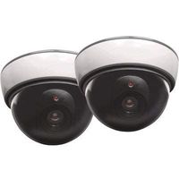Ironton Battery Operated Simulated Decoy Surveillance Dome Cameras - 2-Pk.