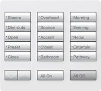 Lutron RR-T15RL-SW Standard Switches