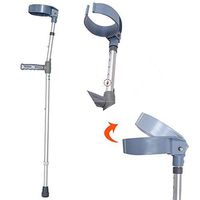 ZSMPY Crutches, Aluminum Arm, Portable Elbow, Underarm, Crusade, Crusade, Rehabilitation, Crutches