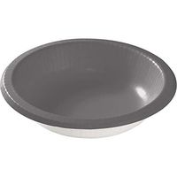 Creative Converting 339636 PAPER BOWLS 20 OZ, 20 ct, Gray