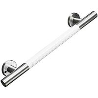 Stainless Steel Bath Grab Handle with Anti-Slip Grip - Disabled Elderly Children Mobility & Daily Living Aids Assist Safety Support Handle Towel Holder (Size : 60cm)