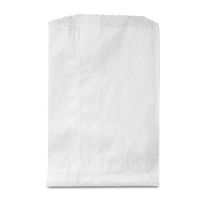 Bulk White Paper Bags | Quantity: 100