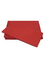 Elina Home 16”x16” Decorative Home Disposable Dinner Napkins | Linen Cloth Napkin Like Paper | Cocktail Wedding Party | (Red, 50)
