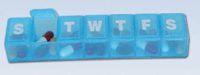 Apothecary Pill Organizer Large 7 Day, Qty : Pack of 6